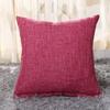 Square Decorative Pillow Case Linen Throw Pillow Covers  for Sofa Bedroom Car Living Room