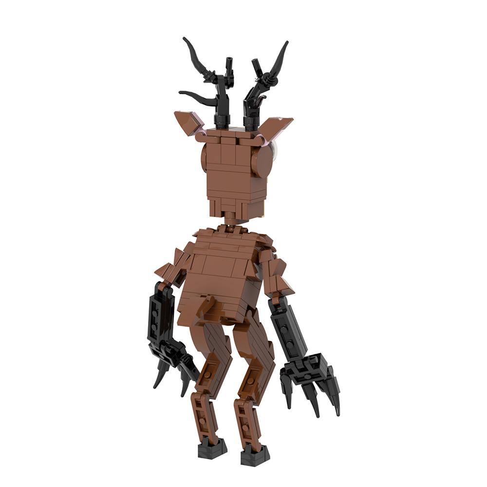MOOXI Horror Game Series 157Pcs MOC Bricks Animal Deer Action Figures Model Adult Building Blocks Kids Toys For Children MOC1649