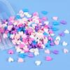 10g/bag Heart Shaped Soft Ceramic Sliced Valentine's Day Nail Accessories for Making Charming Nail Decoration Accessories DIY Nail Products