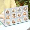 Cute Easter Stickers Waterproof Bunny Egg Decals For Party Gifts Phone Laptop Water Bottle Decor Festival Diy Crafts