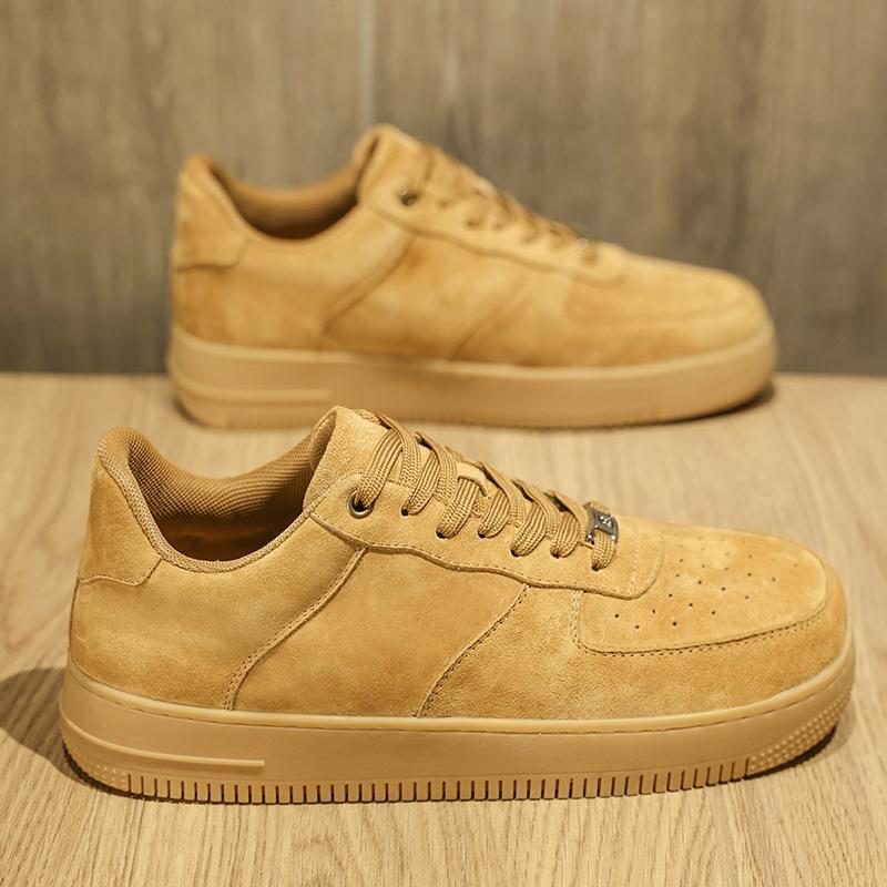 Fashion New Arrival Men's Casual Shoes Spring Autumn Men Sneakers Breathable Leather Skateboard Footwear Super Soft Male Tenis Masculino