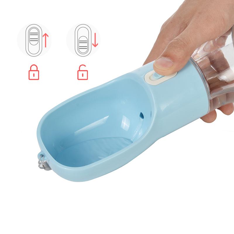 Portable Pet Dog Water Bottle For Small Big Dogs Cats Outdoor Travel Puppy Drinking Bowl Water Dispenser Chihuahua Pug Supplies