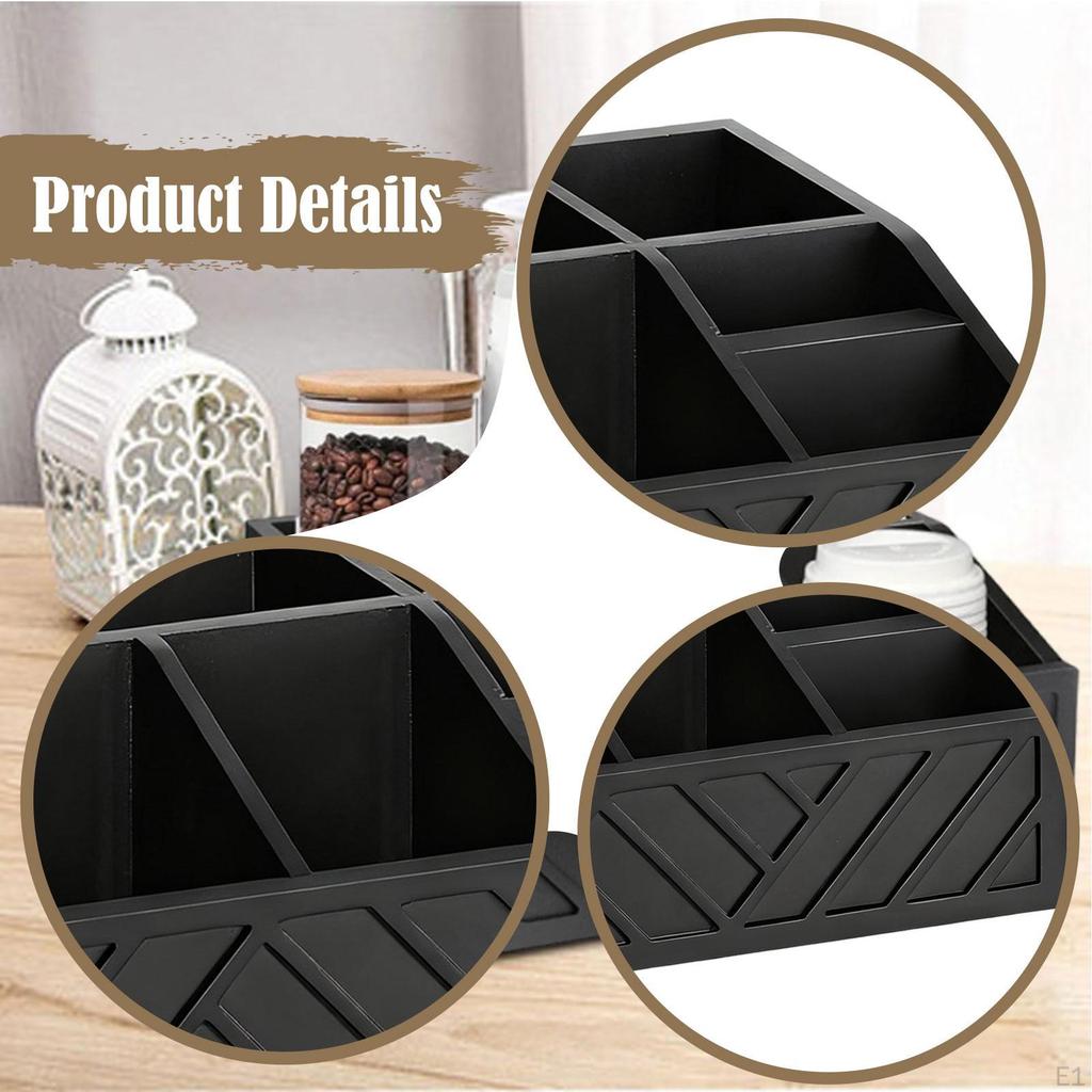 Organizer Stacji Kawowej Uchwyt na Kapsułki Akcesoria Barowe Pudełko do Przechowywania Przegródka Blat