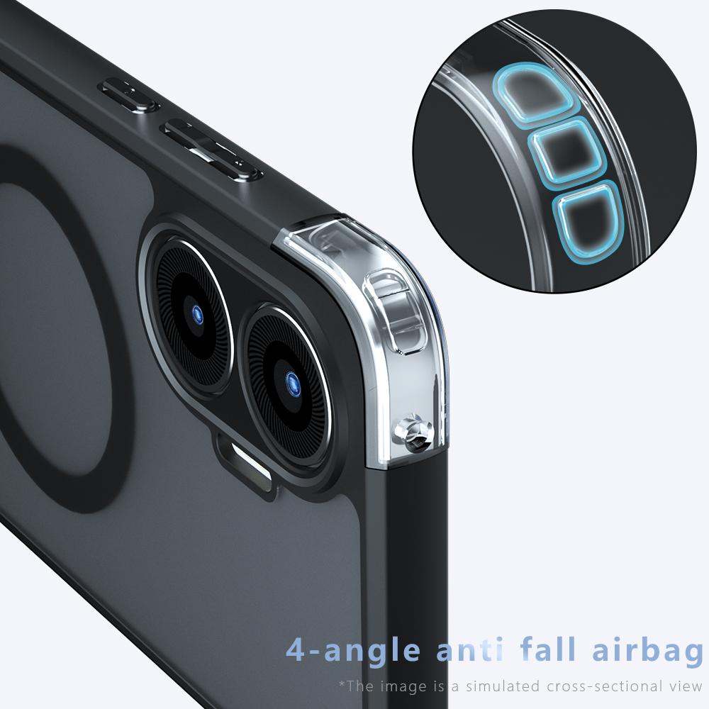 Magnetic Wireless Charging Matte Case For Xiaomi Redmi Turbo 4 Pro Magsafe Shockproof Acrylic Hard Bumper Cover For POCO F7