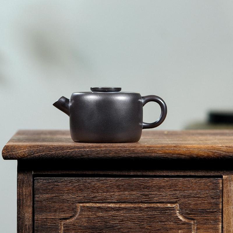 175ml Vintage Yixing Purple Clay Teapots Handmade Pot Raw Ore Stone Yellow Mud Kettle With Strainer Chinese Zisha Tea Set Craft