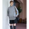 ROPE PICNIC Silk Blend Blue Can Be Used As a Sweater Women's Shirt, (44),