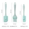 Silicone Spatula Cream Decor Baking Tool Cake Cutter Making Tools Spatulas For Kitchen Use Bread Scraper Handled Baking Scraper