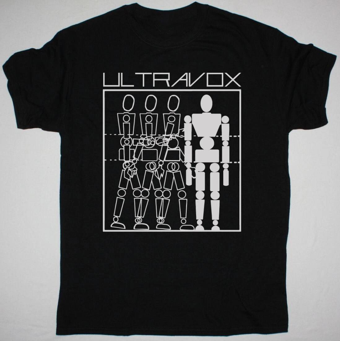 ULTRAVOX THREE INTO ONE Heavy Cotton Black All Size Shirt TR451 M