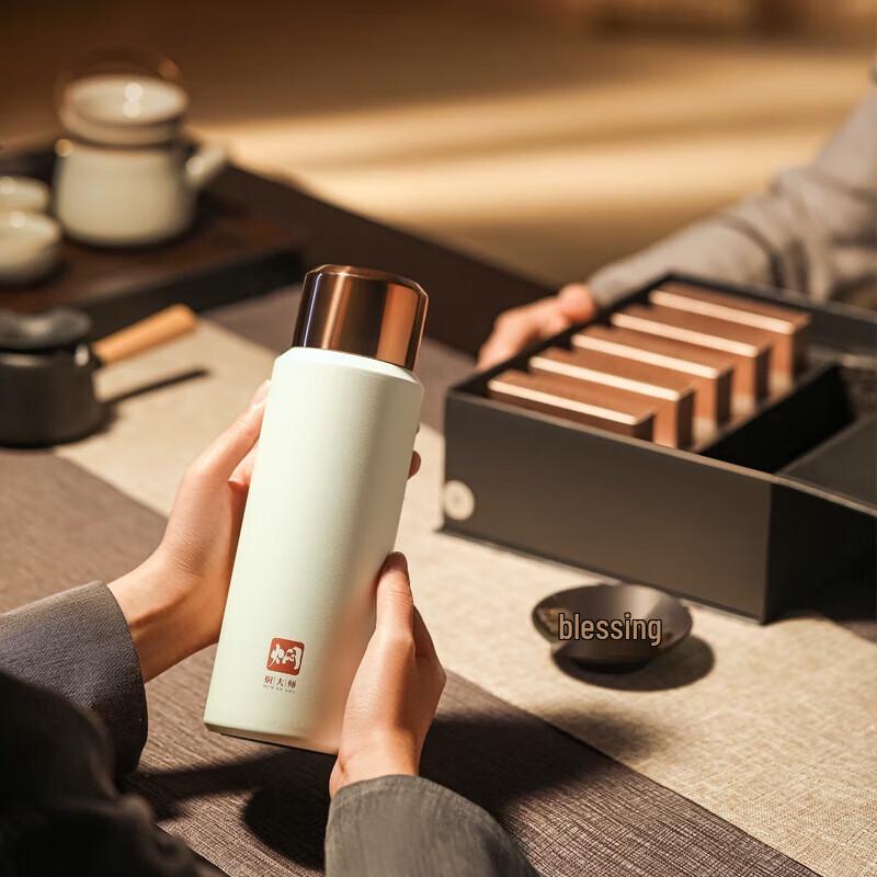 MENDASHI MT620W 316 Stainless Steel Portable Tea Mug Set