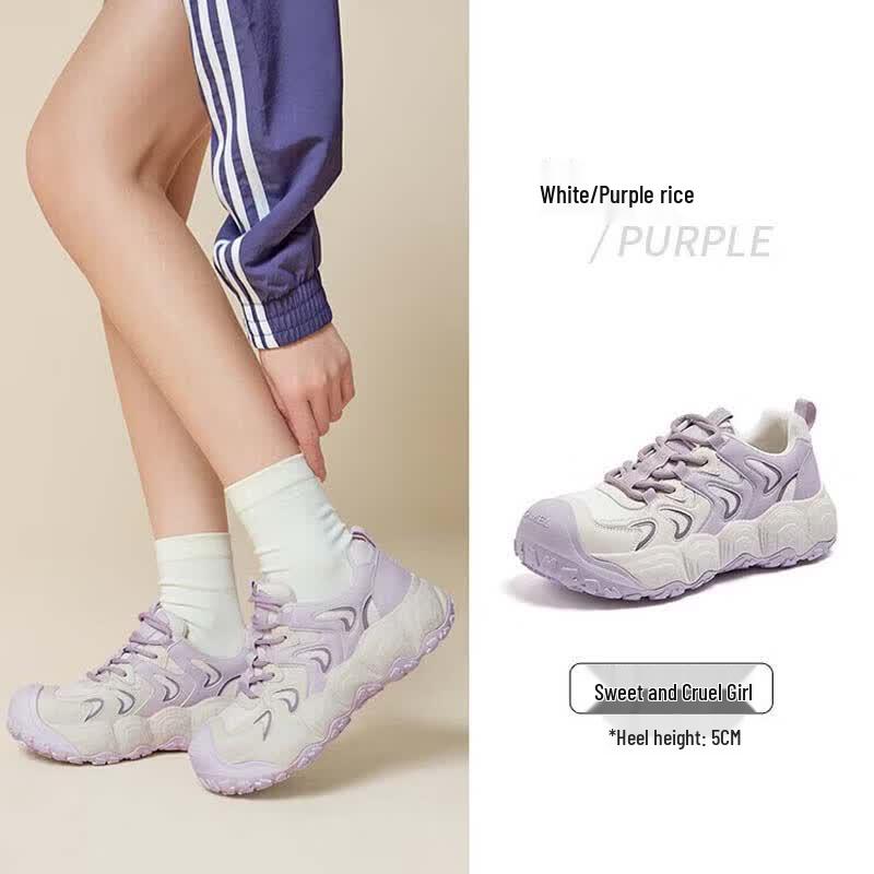Camel Women's Chunky Platform Casual Sneakers