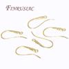 18K Gold Plated Ohrhaken Ohrbügel Für Damen Schmuckherstellung DIY Ohrringe Zubehör Basis Für Ohrringe