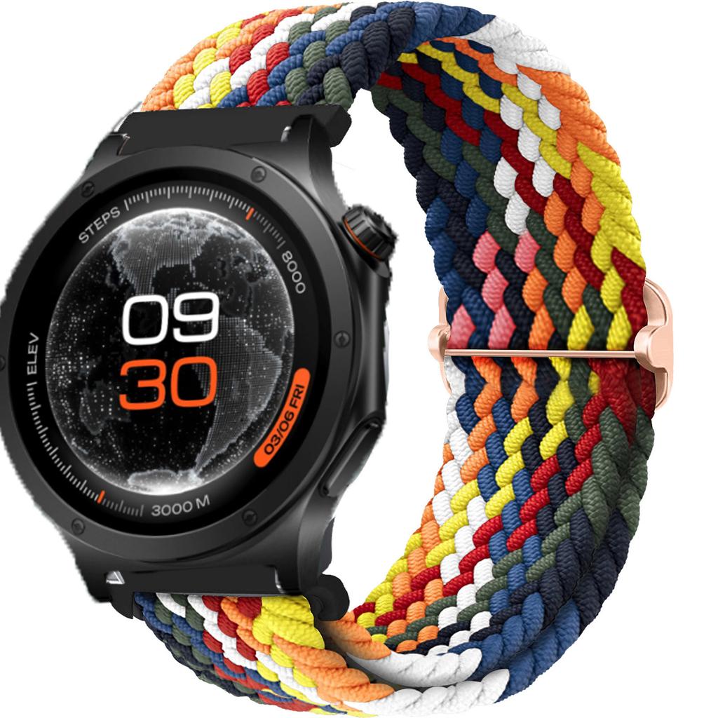 Braided Solo Loop Band For OnePlus Watch 4/2r/2/3 46mm Smartwatch Sport Bracelet Correa Oneplus Watch Lite 22mm Watch Straps