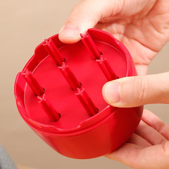 Cherry Pitter Tool 7-Hole Cherry Pit Extractor Ergonomic Cherry Tool Noise-free Cherry Pit for Left