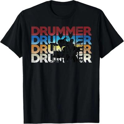 Youth Drummer Shirt Fun Gift Idea Drum Sticks Music Boys