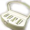 [F2940] - 'Vienna' Linden Green Box 4 Watches - 31x8.5x14 Cm