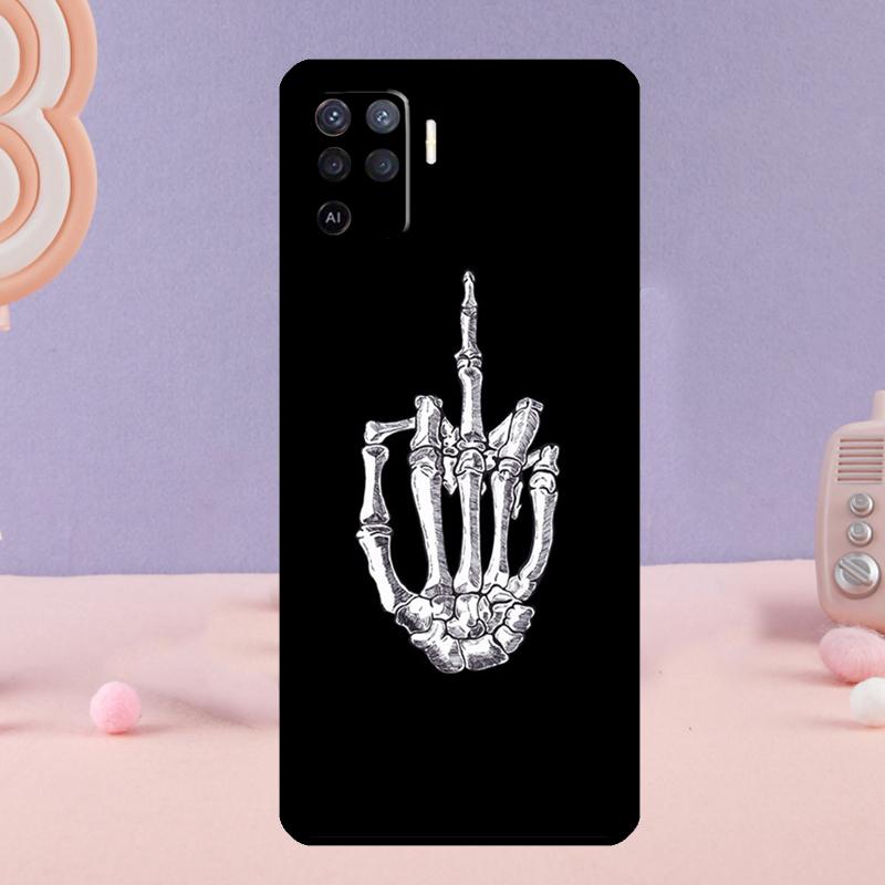 

Bones Skeleton Phone Case For Oppo A78 A98 A80 A40 A60 A18 A38 A58 A15 A17 A77 A74 A94 A54 A57S A16 A76 A96 OPPO A15