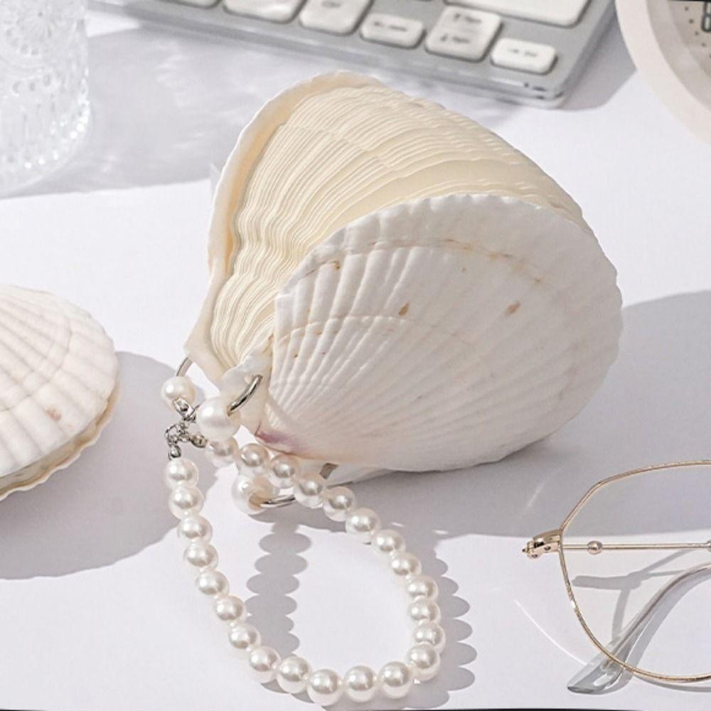 Multi-Purpose Seashell Notebook Blank Inner Pages Memo Pad Loose-leaf Notepad Gift Purpose
