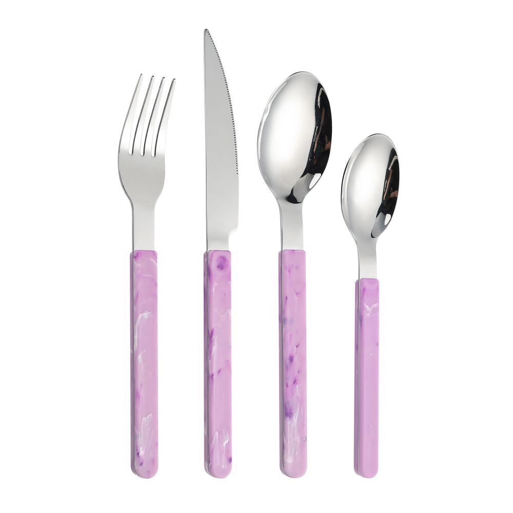 430 Stainless Steel Knife and Fork Set Dune Series Bistro Western Tableware Steak Knife and Fork Dessert Spoon and Fork