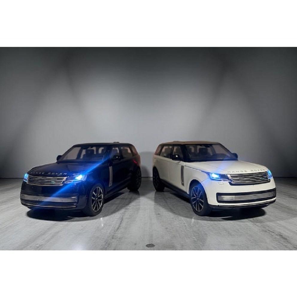Premium Range Rover SUV 1:24 Scale Diecast Model Car - White Edition