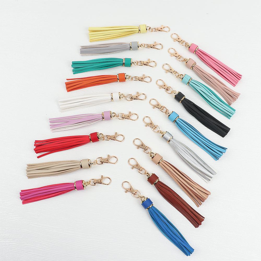 Key Chain Accessories For Bags KeyRing Ornaments Tassel Keychain Tassel Hanging Pendant Ring Holder