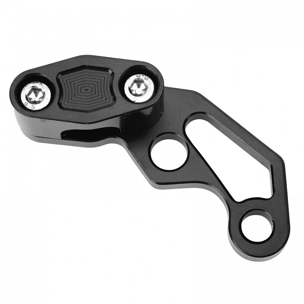 Motorcycle Bikes Modified Oil Pipeline Brake Line Clamp Protector Black