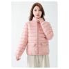 Autumn and Winter Stand-up Collar Casual and Warm Cotton Coat New Women's Lightweight Short  Coat