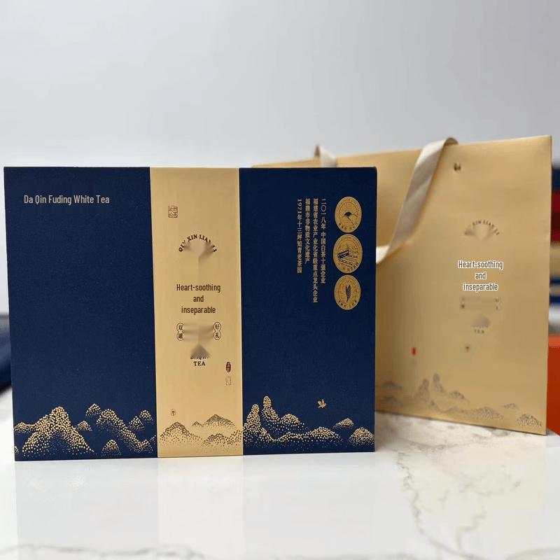 Daqin 2018 Премиальный Белый Пион Фудинский Белый Чай (2 банки по 50 г)