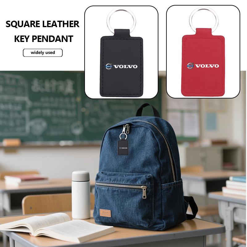 Luxury Men Women Key Chain Fashion Keychain Durable Leather For Volvo V40 V60 C30 C70 S60 S80 S90 XC40 XC60 XC70 XC90 T6