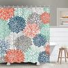 Southwest Cactus Shower Curtain - Tropical Succulent Desert Style 72x72 Inch, Wooden Board Bathroom Decor, Waterproof Polyester