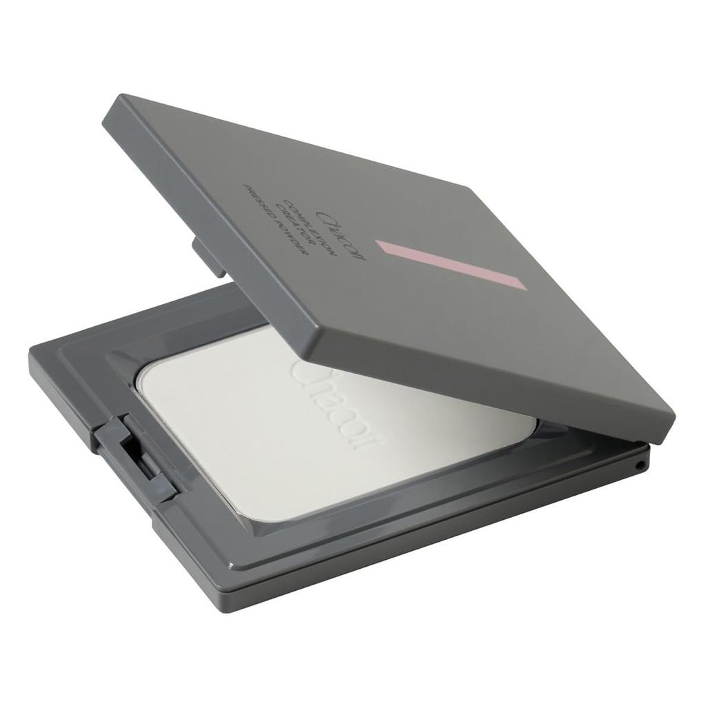 Chacott Complexion Creator N Glossy with for with Compact Design April [005 Luster] (Pressed Powder) - Type, Puff, 13g, Touch-ups, Mirror, (Renewed