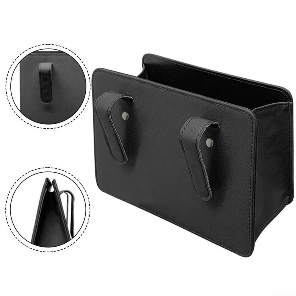 Cyiiifa Car Trash Storage Multifunctional Car Trash Large Capacity Car Storage Foldable Storage Luggage Door Car Trash Seat Back Rear Can, Container,