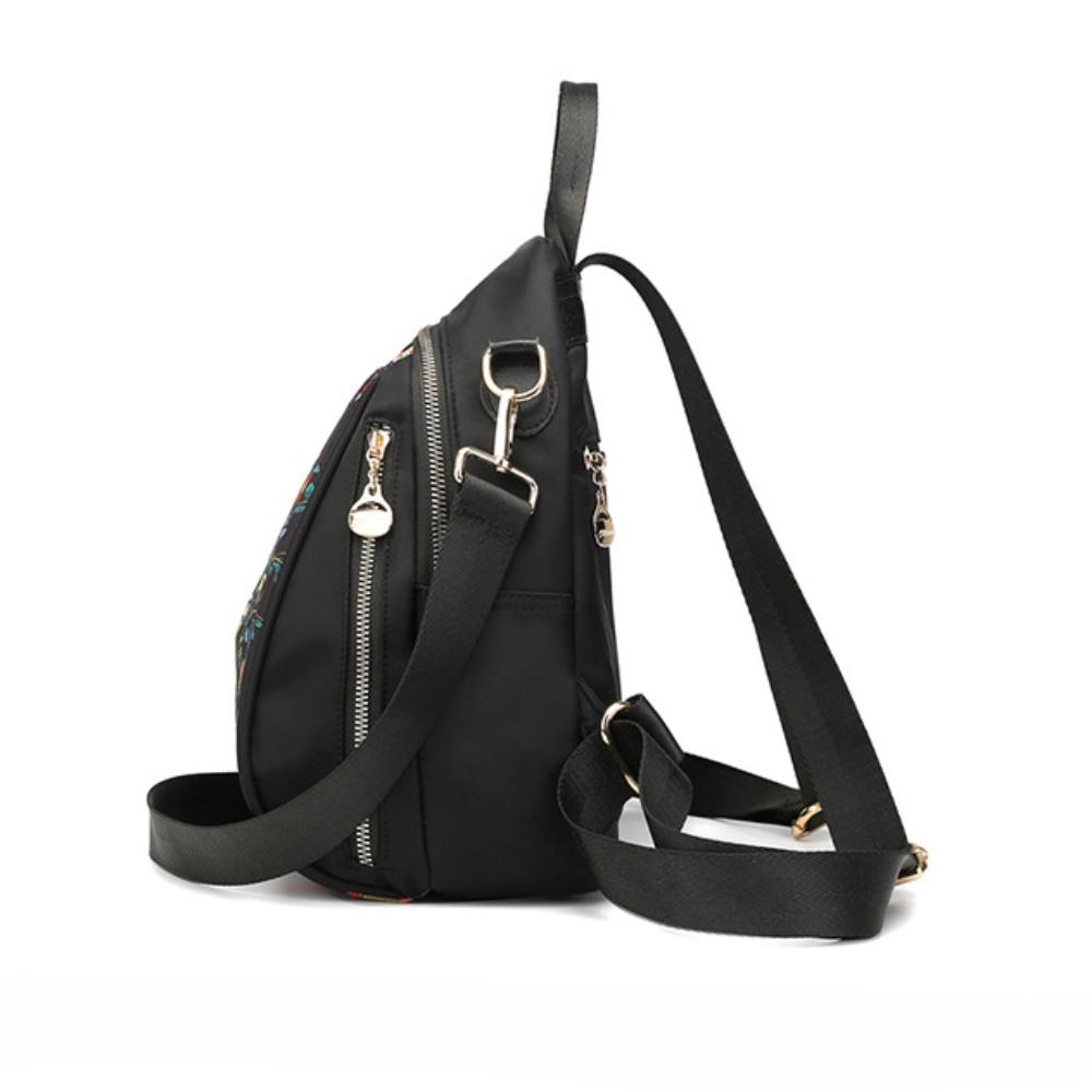 Backpack 2025 New Women's Oxford Cloth Casual Fashion Printed Travel Trend Small Backpack