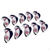 10pcs/pack Neoprene Head Covers Big Number Tags The