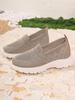 Fashion Women's Summer Shoes Mesh Breathable Sneakers Light Slip on Flat Platform New Casual Shoes Ladies Anti-slip Walking Woven Shoes