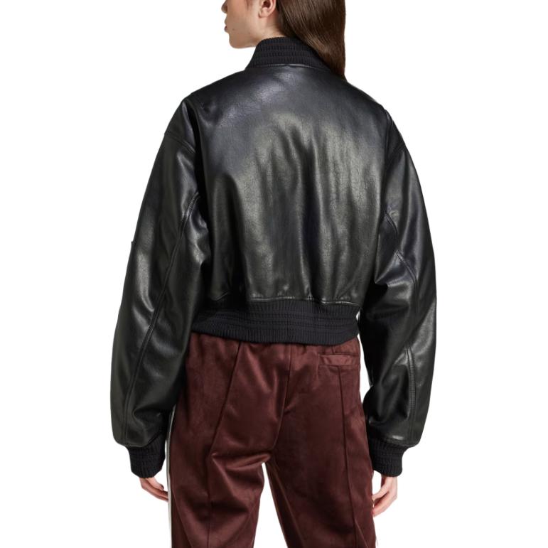 adidas Originals Premium Pleather Bomber Jacket IX0967