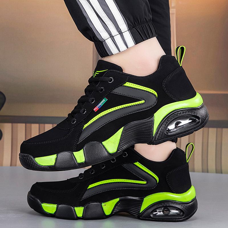 TUINANLE Spring Sneakers Men's Outdoor Breathable Walking Sneakers Soft Sole Men Driving Shoes