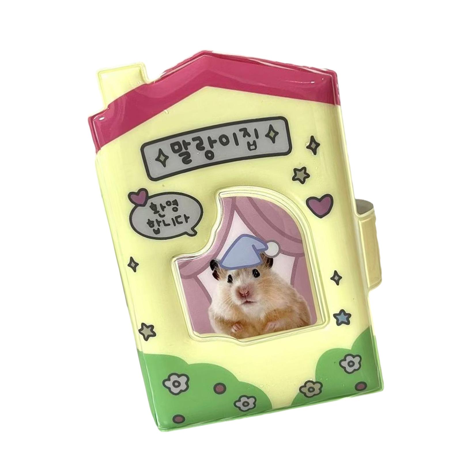 

3in Photo Album Korean Styles Album Book Kpop Photocard Holder Book Lovely House Photo Card Holder for Girl