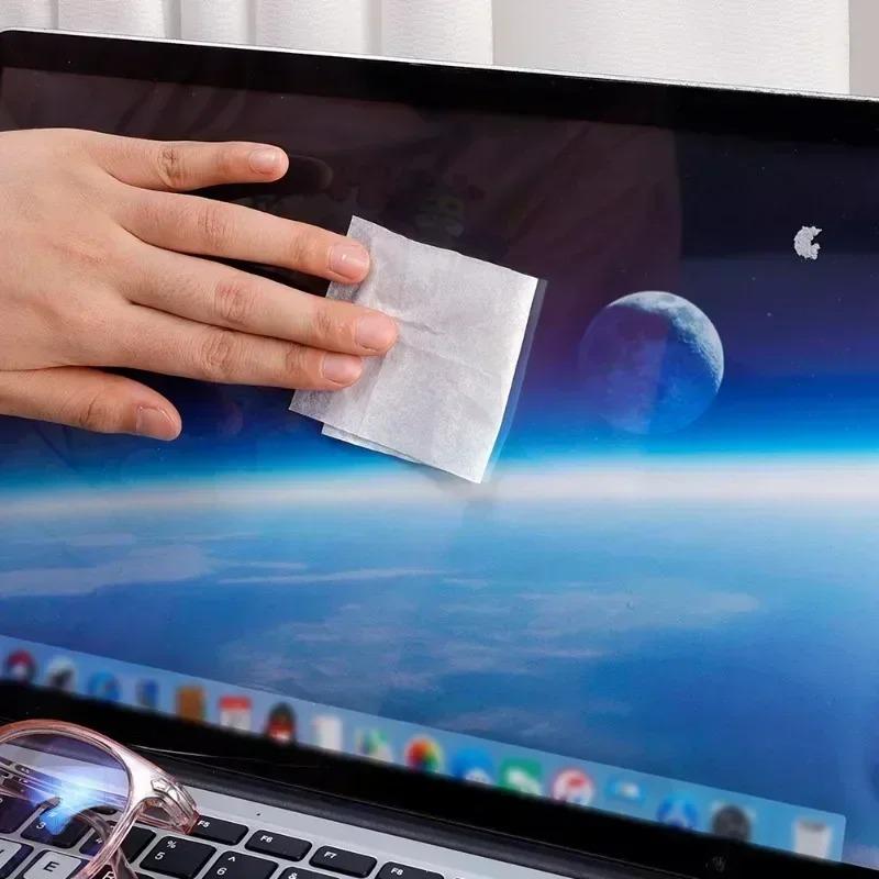 High Quality Disposable Eyeglass Cleaning Pads Screen Cleaning Pads  Traceless Quick Drying Anti-fog Glasses Wipes Dust Removal Remove Oil