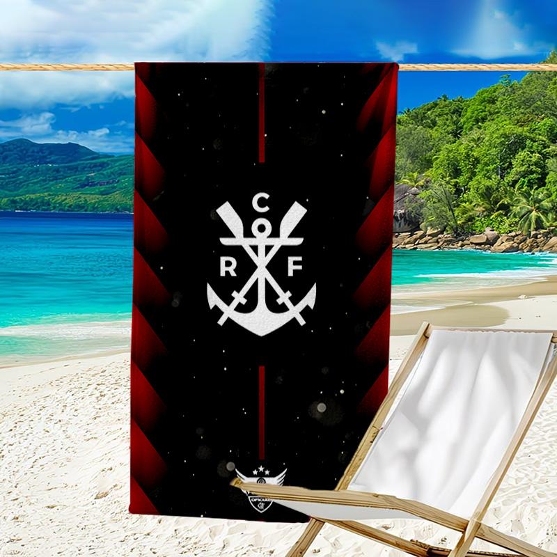 Football Club Printed Beach Towel, Super Soft Microfiber, Perfect Gift Birthday, for Pool, Beach, Travel, for family and friends