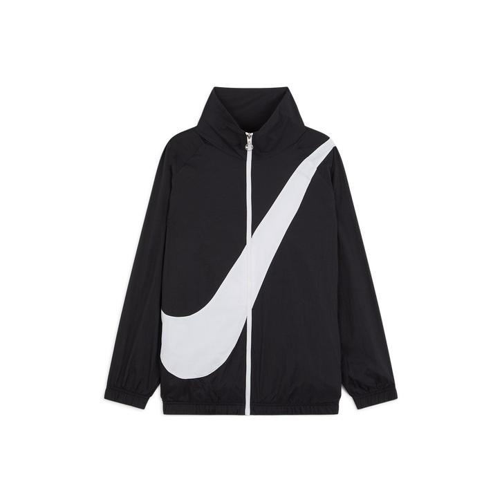 

Женская тканая куртка с логотипом Nike Sportswear, черная/белая мужская уличная одежда BV3685-011 M