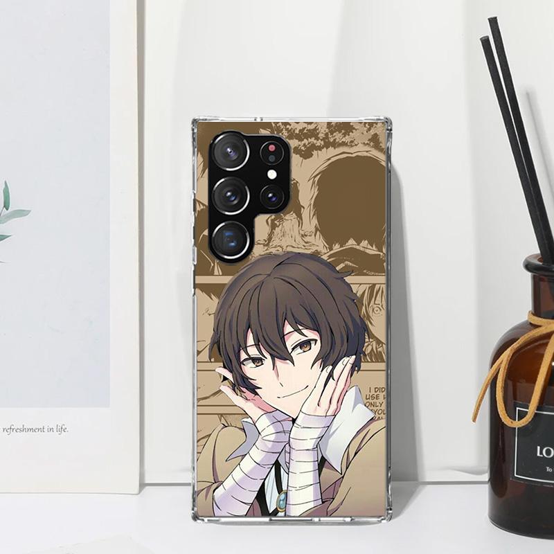 Bungo Stray Dogs Dazai Phone Case For Samsung Galaxy S26 S25 Edge S24 FE S23 S22 Ultra S21 Plus S20 + Art Fundas Back Cover Gala