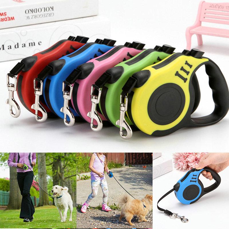 Buy Cord Pet Dog Lead Retractable Multifunction Locking Extending Long