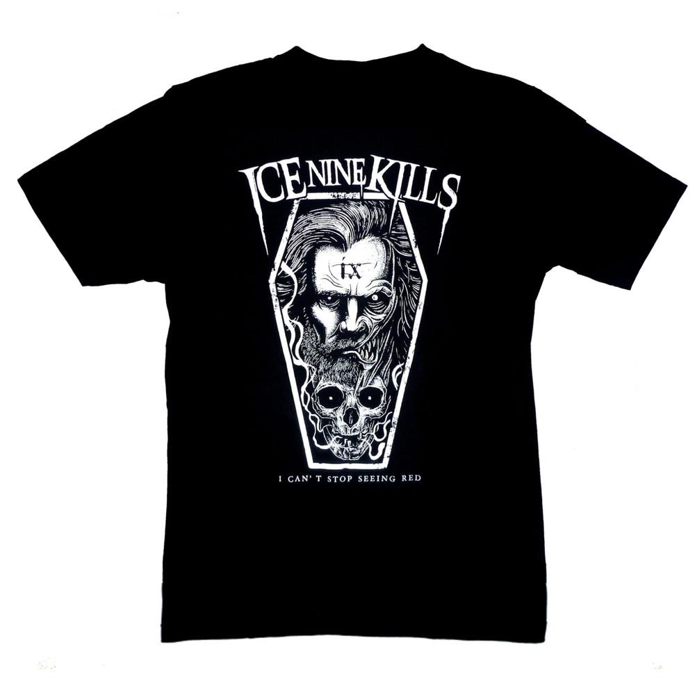 

Vtg Ice Nine Kills Band Can t Stop Seeing Red Cotton Black All Size Shirt CM013 Unisex T-Shirt XXXL