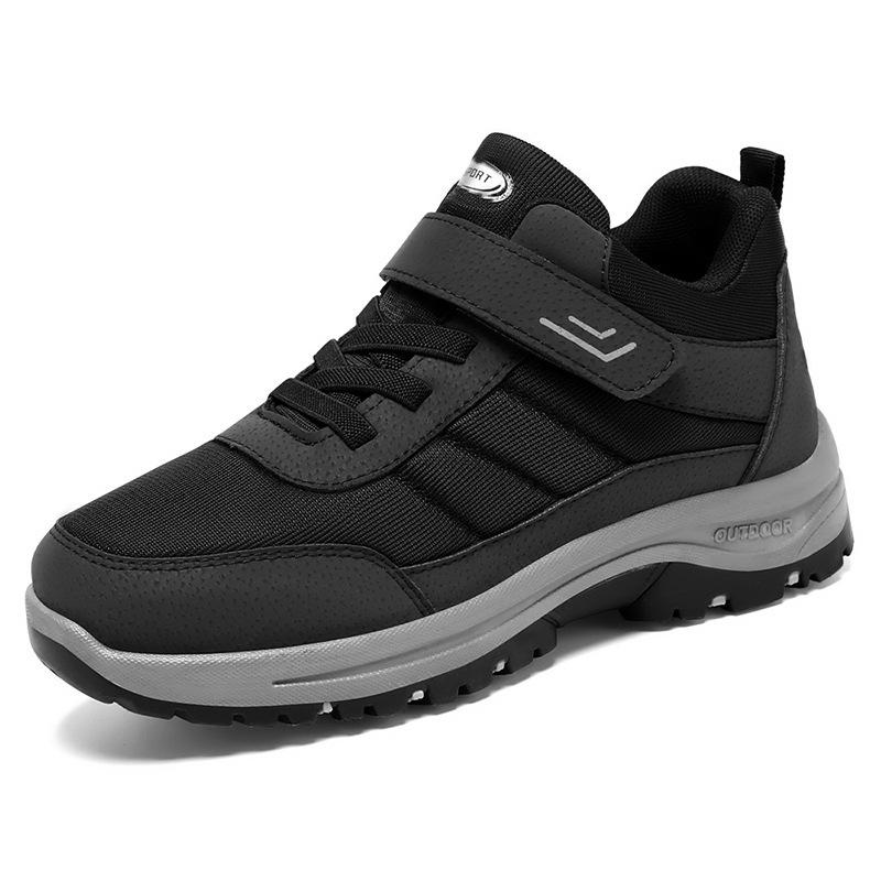 Tooling Shoes Men's Autumn New Outdoor Casual Elderly Shoes Velcro Trendy Dad Shoes
