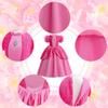 Formemory Princess Peach Dress, Kids' Princess Cosplay Dress, Princess Outfit, Costume, Recital Dress, Kids Dress, Crown, Gloves, Magic Wand,