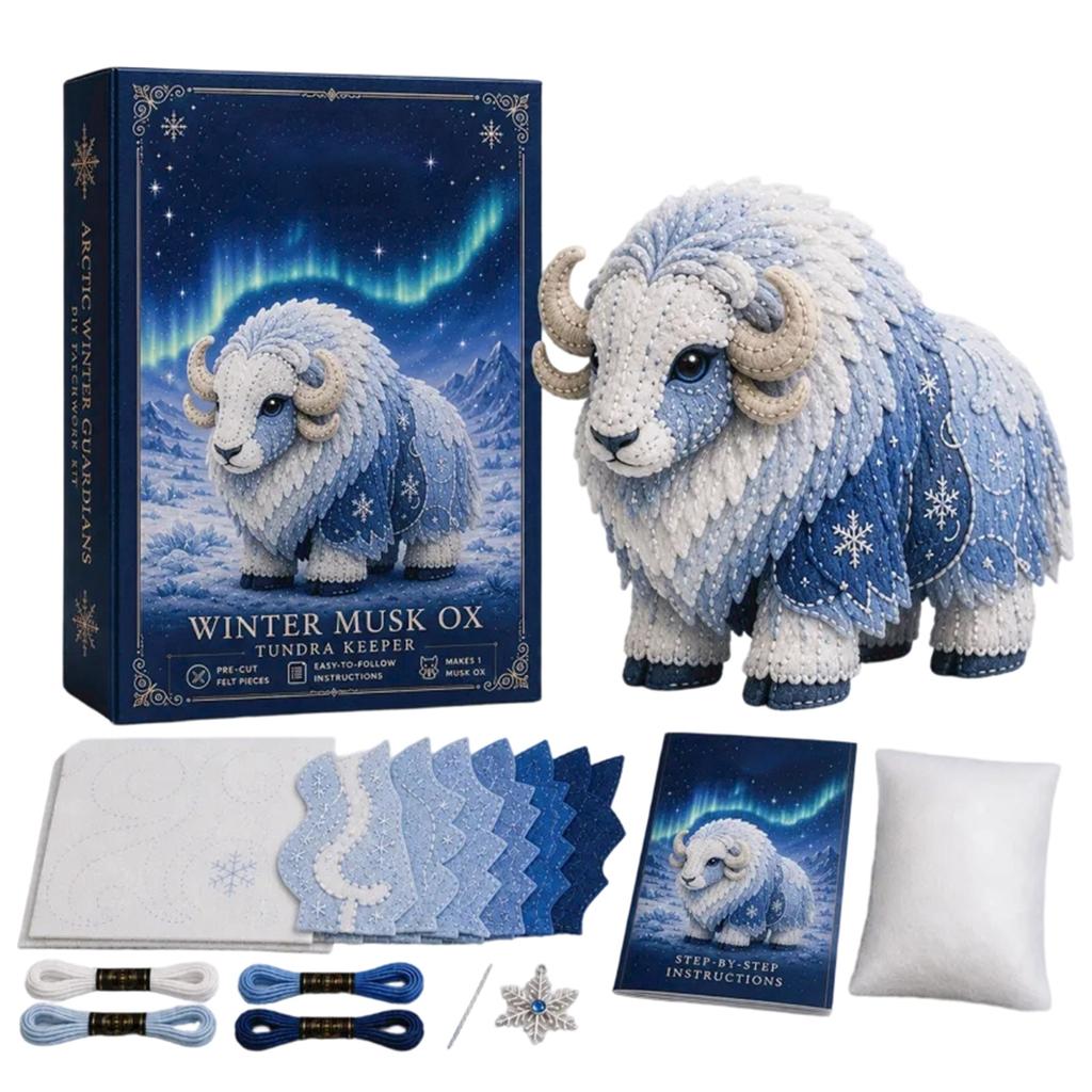 DIY Nähset Winter-Thema Set