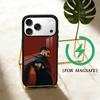 MiyaGi H-Hajime Andy Panda   Phone Case For iPhone 17 16 15 14 13 12  Pro Max Plus for Magsafe Mirror Wireless Magnetic Cover