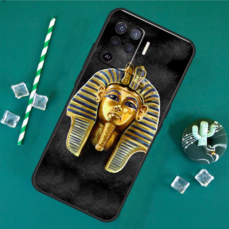 Egypt Egyptian Pharaoh Case For Oppo A17 A15 A40 A60 A80 A16 A76 A96 A18 A38 A58 A78 A98 A91 A57 A74 A94 A54S Cover