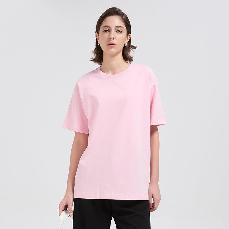 Hochwertiges Herren-Kurzarm-T-Shirt aus gekämmter Baumwolle (220g) mit leicht überschnittenen Schultern - Sommer 2026 Kollektion