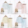 Infant Kids Cotton Summer Sleepwear With Animal Pattern And Open Crotch Design